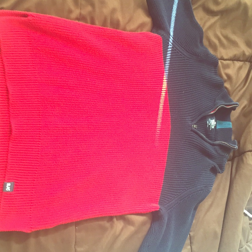 Men’s nautica zip up sweater